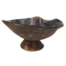 NATURAL HORN BOWL MADE WITH PURE 100% BUFFALO NATURAL HORN USE FOR HOTEL,RESTAURANT AND HOME