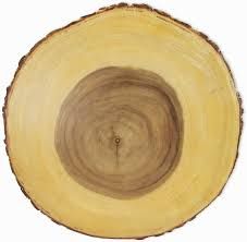 NEW STYLE HOT SELLING ROUND SHAPE WOODEN BARK CHOPPING BAORD MADE BY GIFT MART