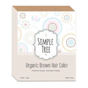 Simple Tree Natural Brown Hair Color