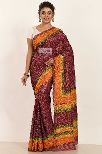 Dupion Embroidered Saree