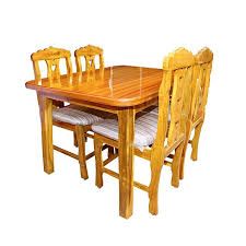 Wooden Dinig Table 4 Seater