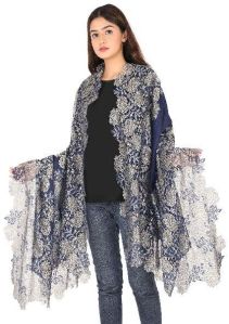 Cotton/ Polyester Lace Shawl, Gender : Women Lady Girls