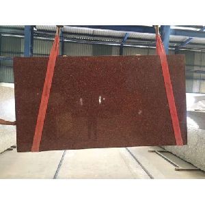 Imperial Red Granite Slab