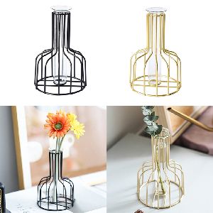 Metal Wire Flower Vase