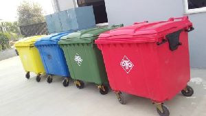 Four Wheeled Garbage Bins