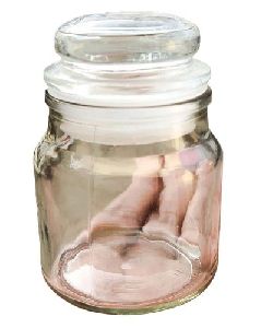 Glass Salt Storage Jar