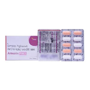 Glimipride, Pioglitazone and Metformin Hydrochloride (ER) Tablets