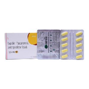 Ibuprofen, Paracetamol and Serratiopeptidase Tablets