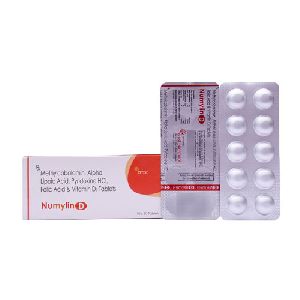 Methylcobalamin, Alpha Lipoic Acid, Pyridoxine HCI, Folic Acid &amp;amp; Vitamin D3 Tablets