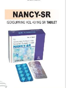 Isoxsuprine Hydrochloride Sustained Release Tablets