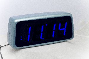 J203 Blue LED Digital Clock