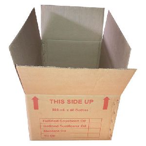 Cardboard Edible Oil Packaging Corrugated Box