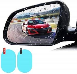 2 Pcs Car Rearview Mirror Protect Film Anti-Water