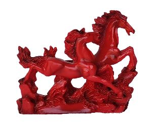 Red Horse Statue