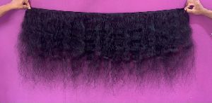 Machine Weft Wavy Hair Extension