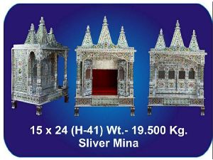 15x24 Silver Mina Temple