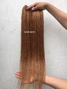 blonde indian straight human hair