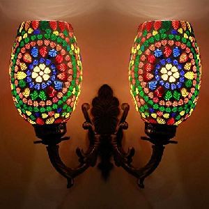 Antique Mosaic Wall Lamp