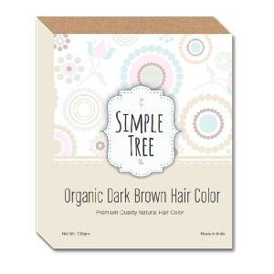 Simple Tree Dark Brown Hair Color