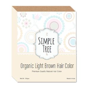 Simple Tree Light Brown Hair Colour