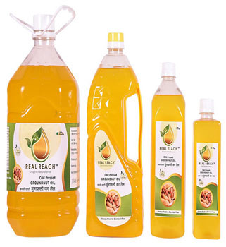 Cold Pressed Groundnut Oil (Family Pack)