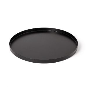 Back Powder Coated Round Tray For Serving Food