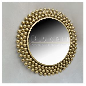Decorative Round Shape Wall Mirror
