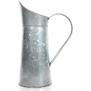 Galvanized Flower Vase