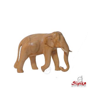 Trunk Down Elephant Statue