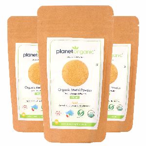 Planet Organic India : Organic Methi Powder (Fenugreek)