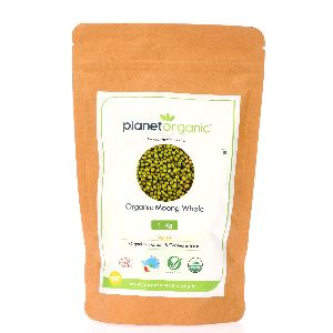 Planet Organic India : Organic Moong Whole (Green Gram Whole)