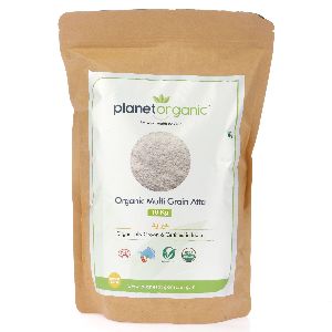 Planet Organic India : Organic Multi Grain Atta
