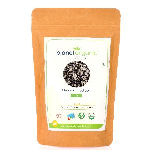 Planet Organic India : Organic Urad Dal (Chilka) / Split Black Gram