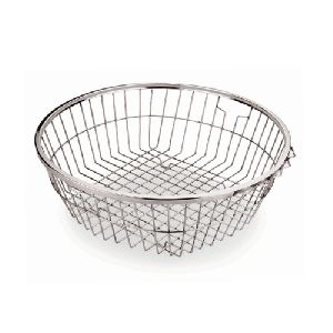 Stainless Steel Round Fruit Basket