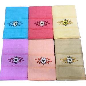 Embroidered Bath Towels