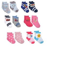 Colorful Baby Socks, 2-ct. Packs