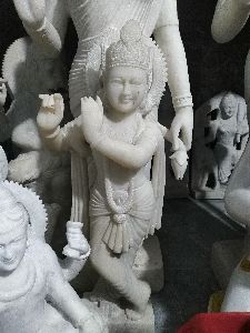 Krishan ji marble statue