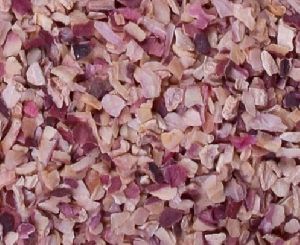 dehydrated pink onion