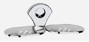 IB-103 Stainless Steel Double Soap Dish