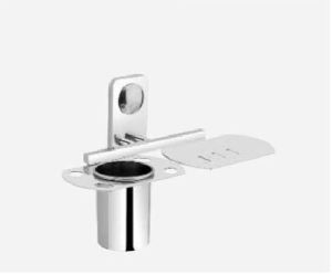 IB-203 Stainless Steel Soap Dish with Tumbler Holder