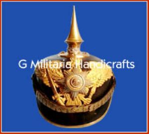 german imperial prussian pickelhaube helmet