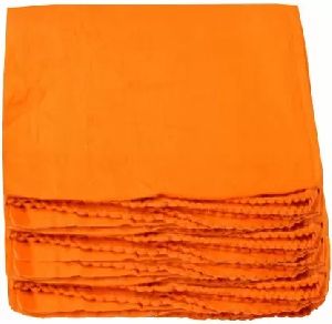 18x18 Orange Cotton Duster