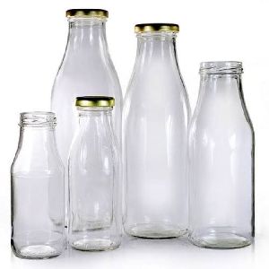 glass beverage bottles