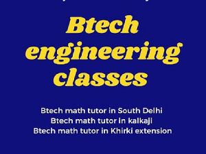 btech math tuition
