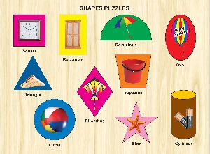 wooden shapes puzzle toy
