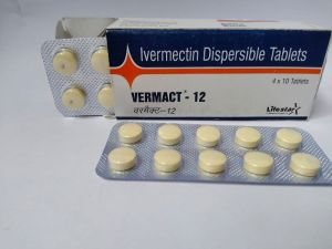 Vermact 12 Mg Tablets