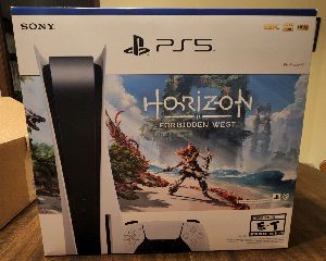 New Sony Play Station 5 PS5 Horizon West Bundle Disc Edition Console