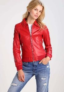 Womens Handmade Leather Jacket