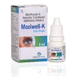 Moxifloxacin and Ketorolac Eye Drops