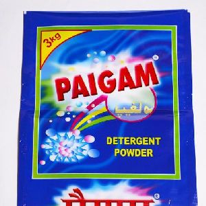 Printed Detergent Liquid packaging pouches